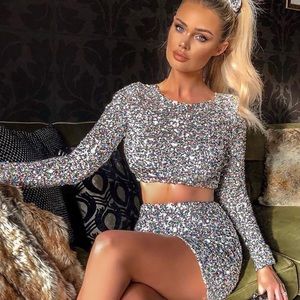 Fashion Nova Shimmer Mami Sequin Set